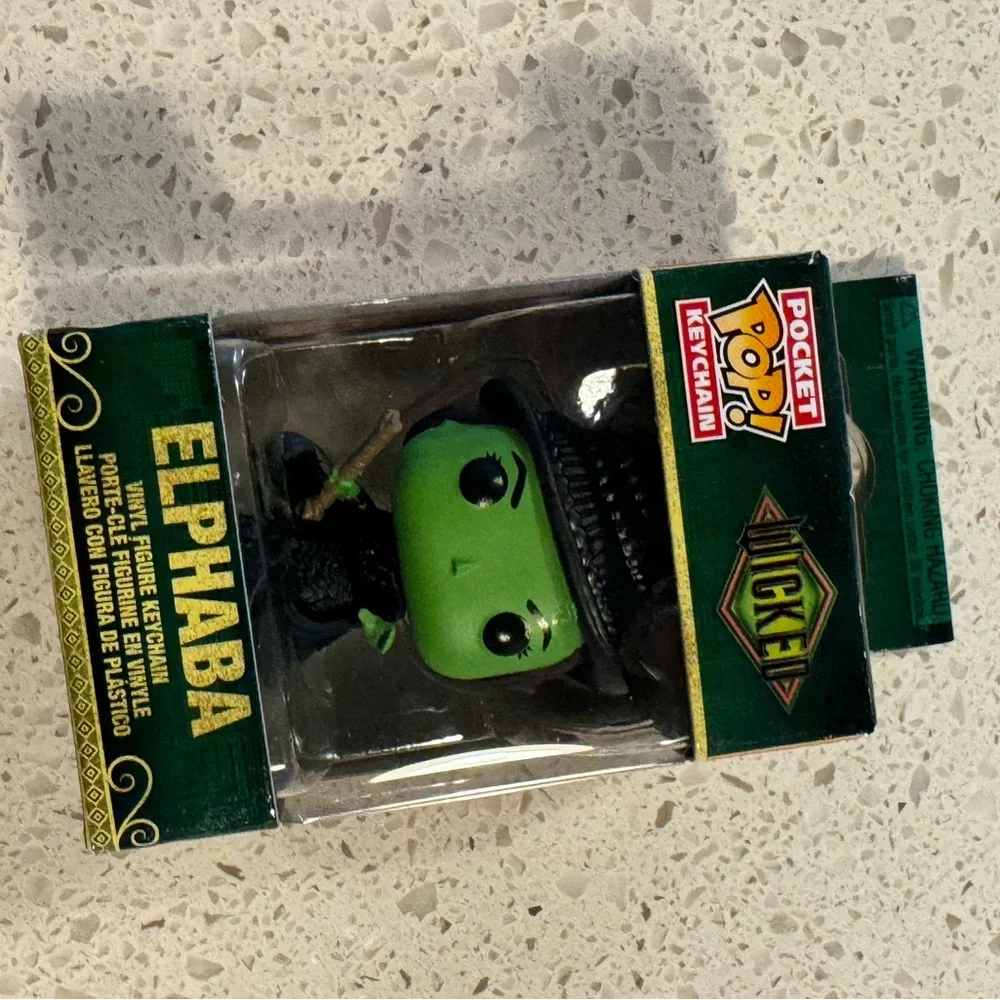 Elphaba Pocket Pop! Keychain Funko Pop Mini Keychain Elphaba - NWB